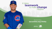 Willson Contreras, the Chicago Cubs and Xfinity Team Up to Help Chicagoans Experiencing Homelessness