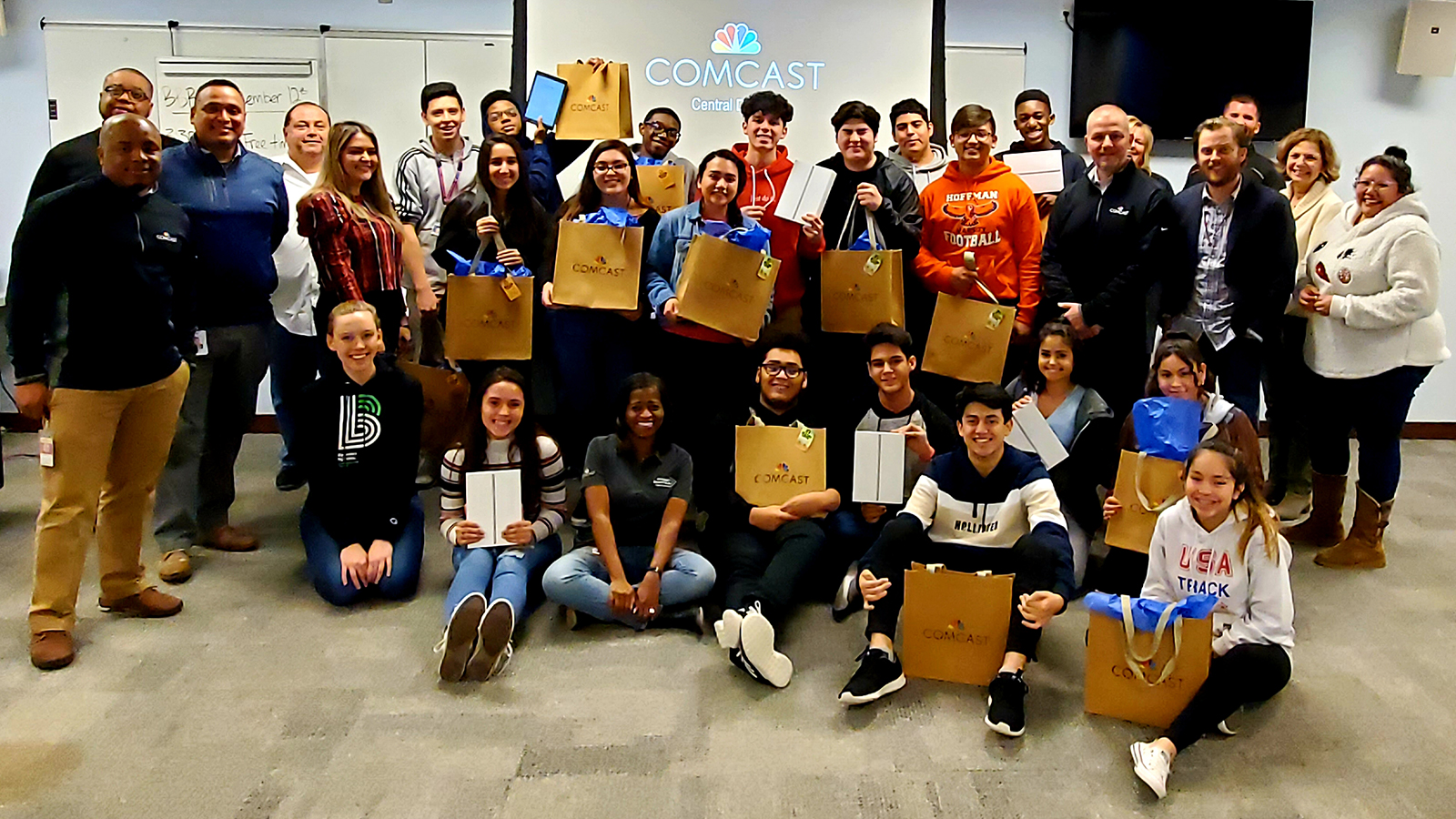 Participants from Big Brothers Big Sisters of Metropolitan Chicago’s “Beyond School Walls” program.