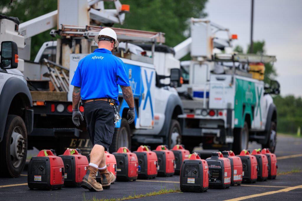 Technician and generators